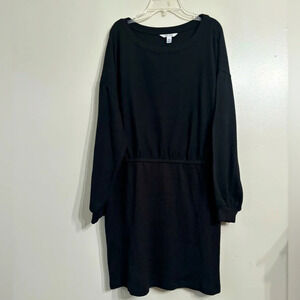 Nine West XXL Black Sweater Dress